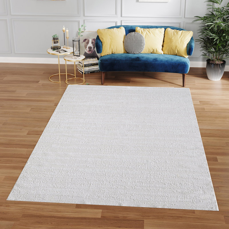 Tapis tissé céladon Milano Collection, Rectangulaire 2 pi x 3 pi