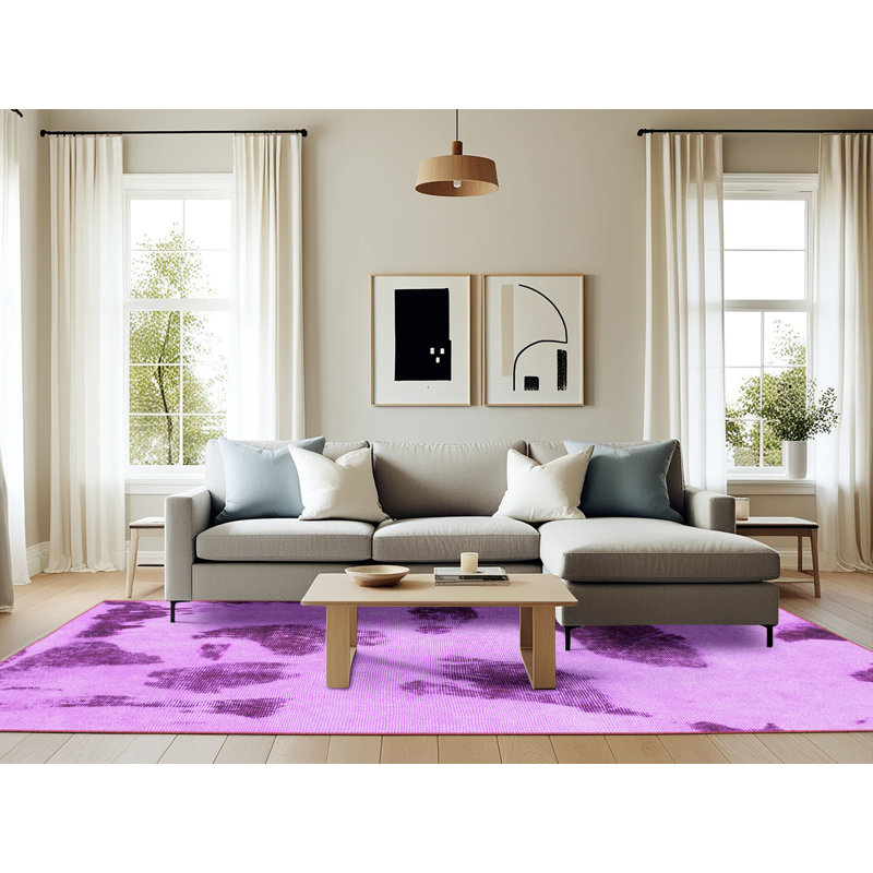 Tapis mauve Ireona, Rectangle 6 pi x 9 pi
