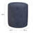 TUFT PUFF OTTOMAN - BLUE