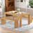 3-piece Dining Set Contains 2 Benches-1990872290