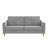 Moon 73.5" Upholstered Sofa with Curved Back-100681511