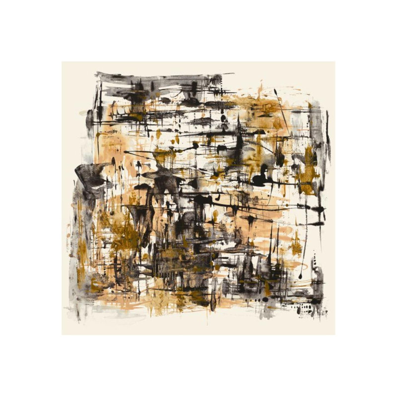 Color Turmoil II Print by Sara Brown, Pattern Texture, 40" H x 40" W
