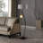 59" In Contemporary Dual Black Arc W/ Hanging Pendelum Lamp Metal Floor Lamp-967444033