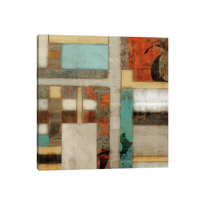 Lausa II by Edward Selkirk - Wrapped Canvas Painting, 30.48 cm H x 30.48 cm W