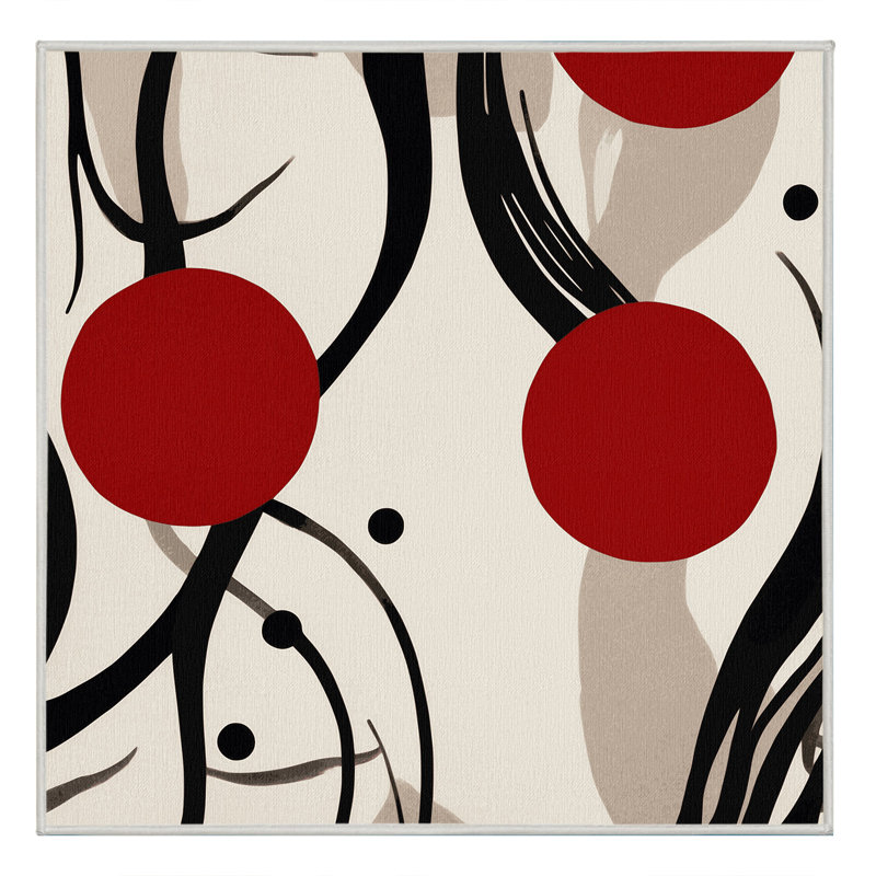 Flowing Prime Grace Rug, Square 3'