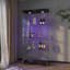 Vitrine moderne en verre avec lumières DEL-125205781