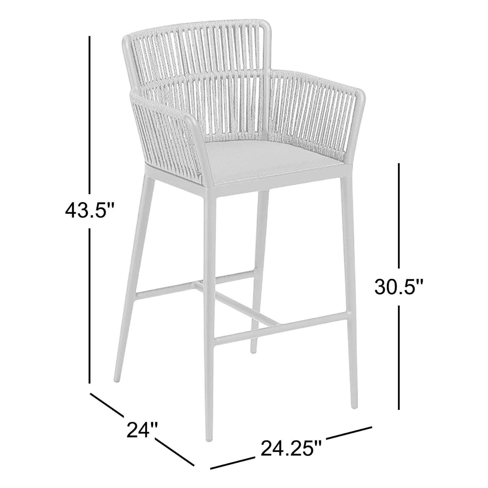 Nette Patio Bar Stool