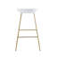 Tabourets de bar en plastique 29,13 po Estelle-77353056