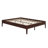 Contemporary Low-Profile Bed Base Featuring Durable Slat Foundation and Tool-Free Setup-1383230829