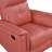 Luxury Leather Upholstered Swivel Glider Recliner, Comfortable And Stylish Living Room Furniture With Plush Padding-991947794
