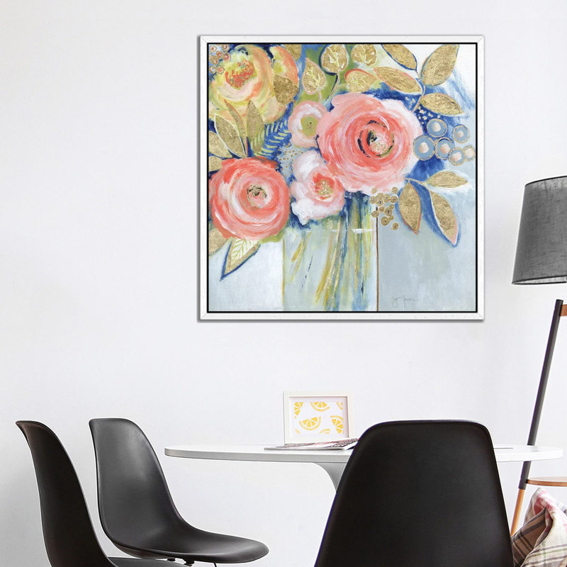 Metallic Bling, 93.98 cm H x 93.98 cm W, White