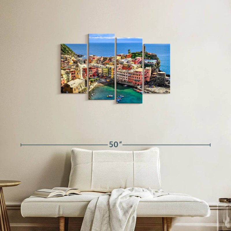 Lynelle Vernazza Village, 22" H x 36" W