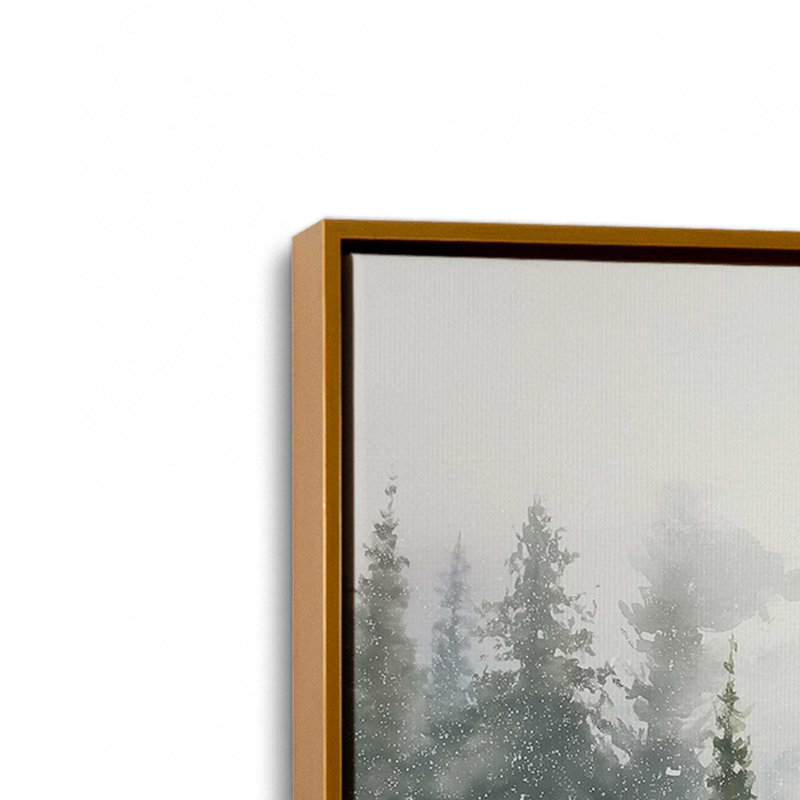 Impression sur toile Frosted Haul, Or poli, H 12,75 po x l 18,75 po