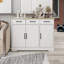 Buffet Farmhouse avec 3 tiroirs et 3 portes