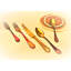 Dolce Vita 20 - Piece Stainless Steel Flatware Set - Service for 4-1427946475
