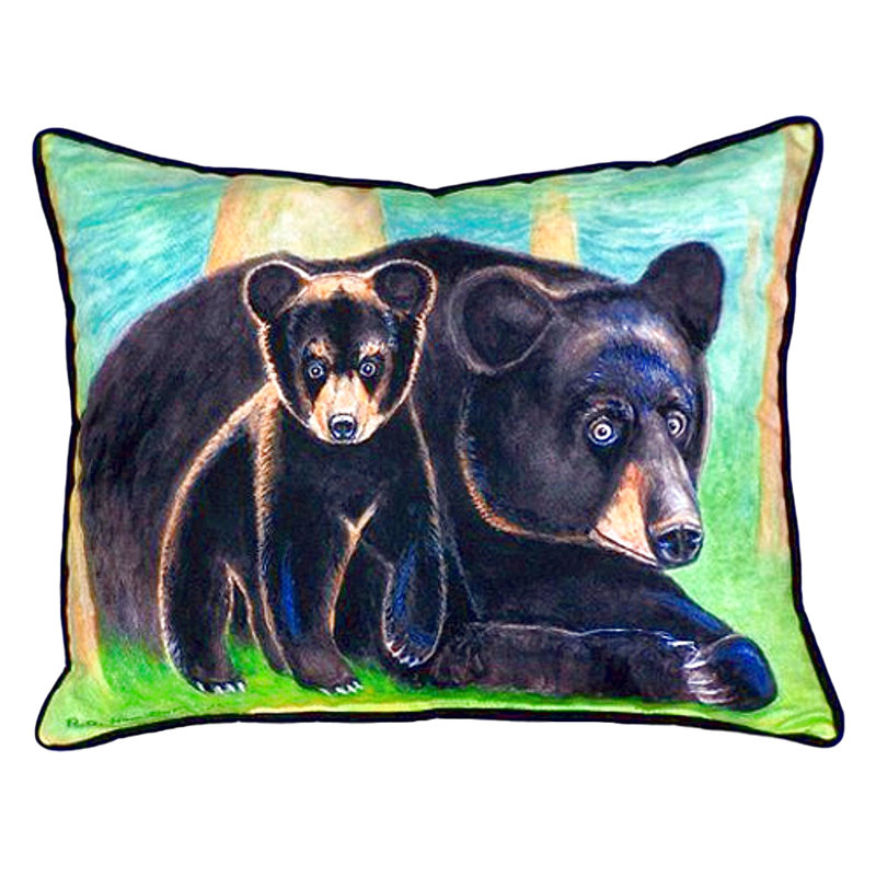 Coussin extérieur Bear and Cub, Petit