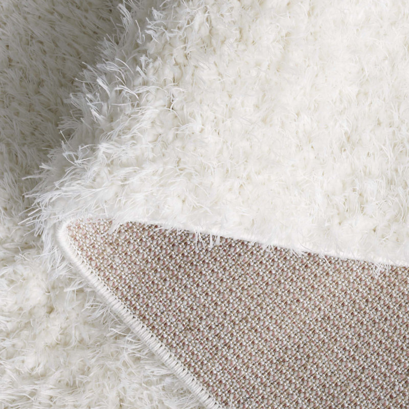 Klaudija Performance Solid Color Rug, Rectangle 9"x 12"