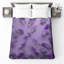Couvre-lit mauve à motif de feuilles de palmier mauve-125060109