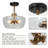 Marrina 3 - Light 12'' Simple Dome Semi Flush Mount