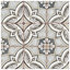 Carreau de céramique à motif pour mur et plancher 13 po x 13 po Harmonia