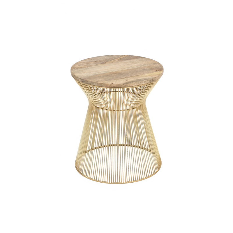 Tortola Metal Accent Stool