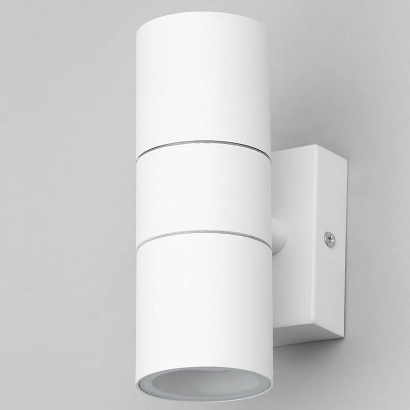 Mull 2 - Bulb Outdoor Sconce, White