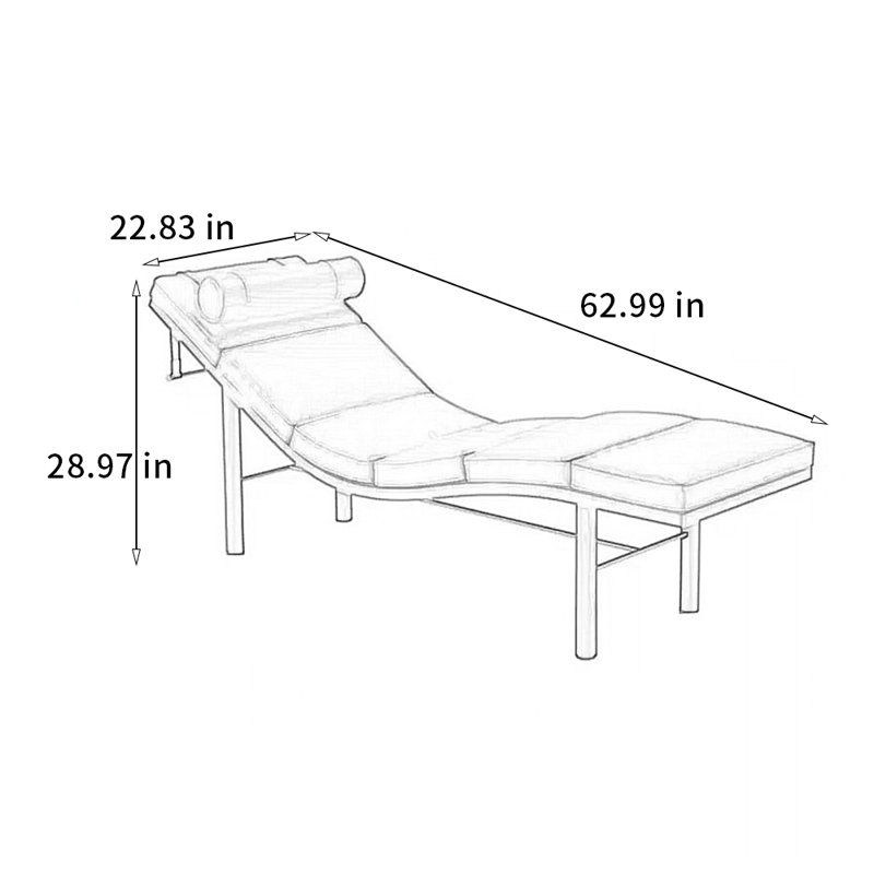 Chaise tendance en bois de frêne