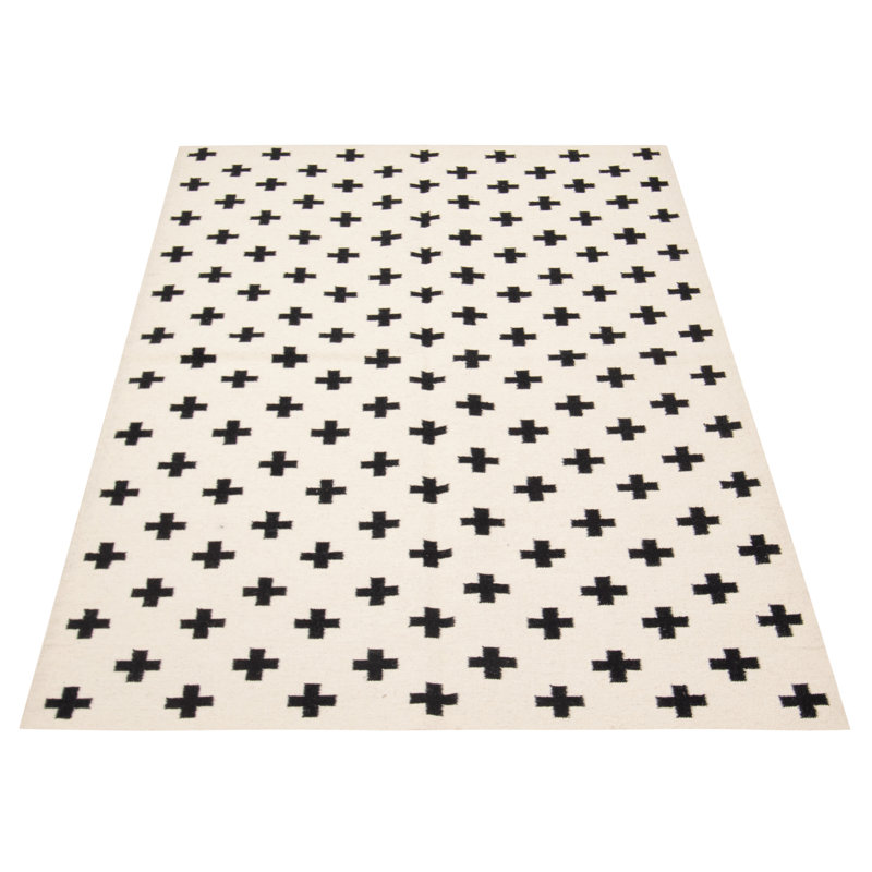 Helin Wool Geometric Indoor Rug