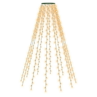 Tree Light Green PVC Standard Water Resistant Outdoor Christmas Tree Lights