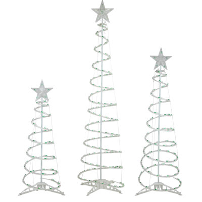 Easy Set-Up Lighted Christmas Tree