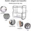 Mirfield Stainless Steel 3 Tier Dish Rack