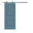 Camber Top Panelled Dignity Blue Stained Composite Mdf Barn Door Slab With Hardware Kit-59788911-59788912-59788913
