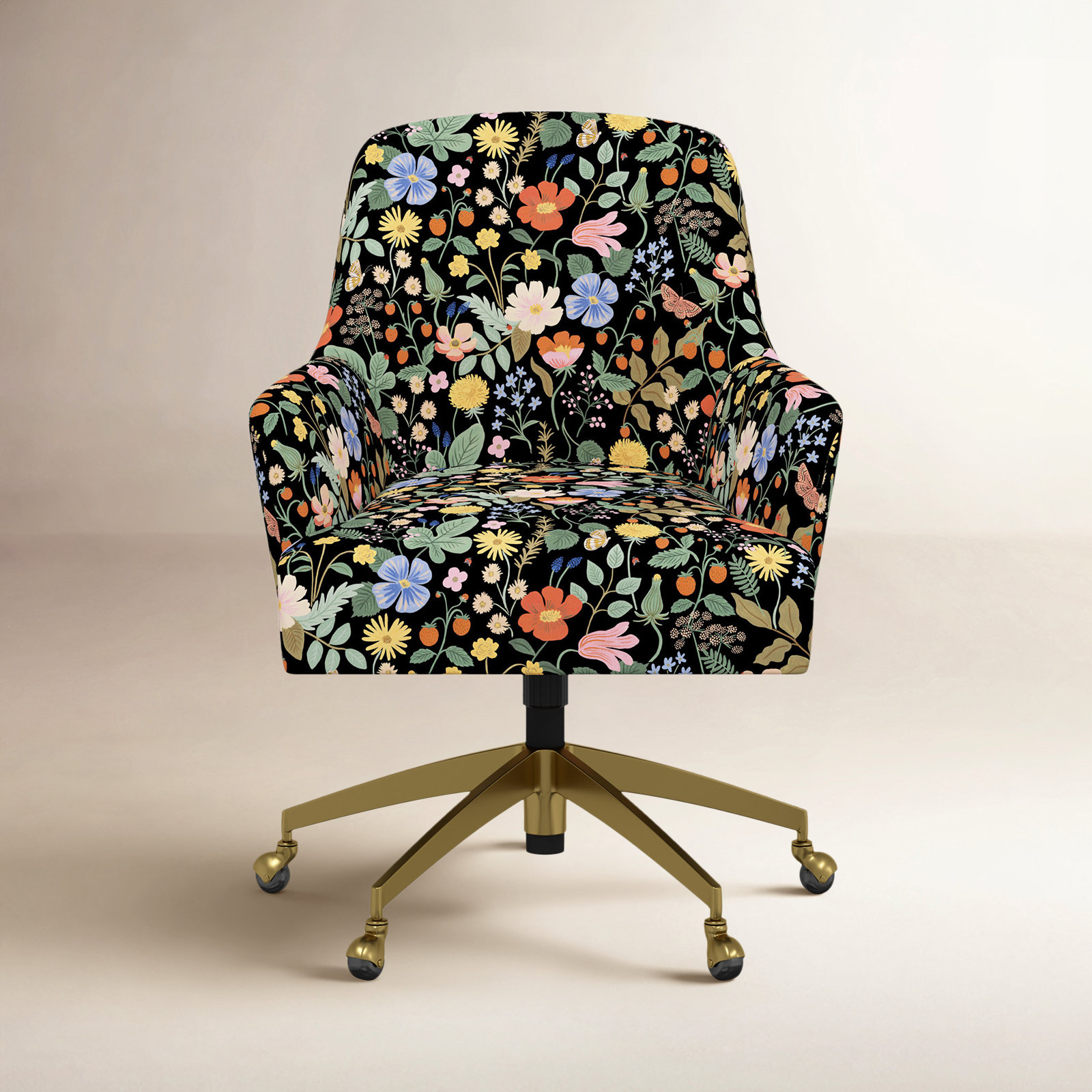 Rifle Paper Co. x Cloth & Company Yvette Office Chair - Thumbnail 4