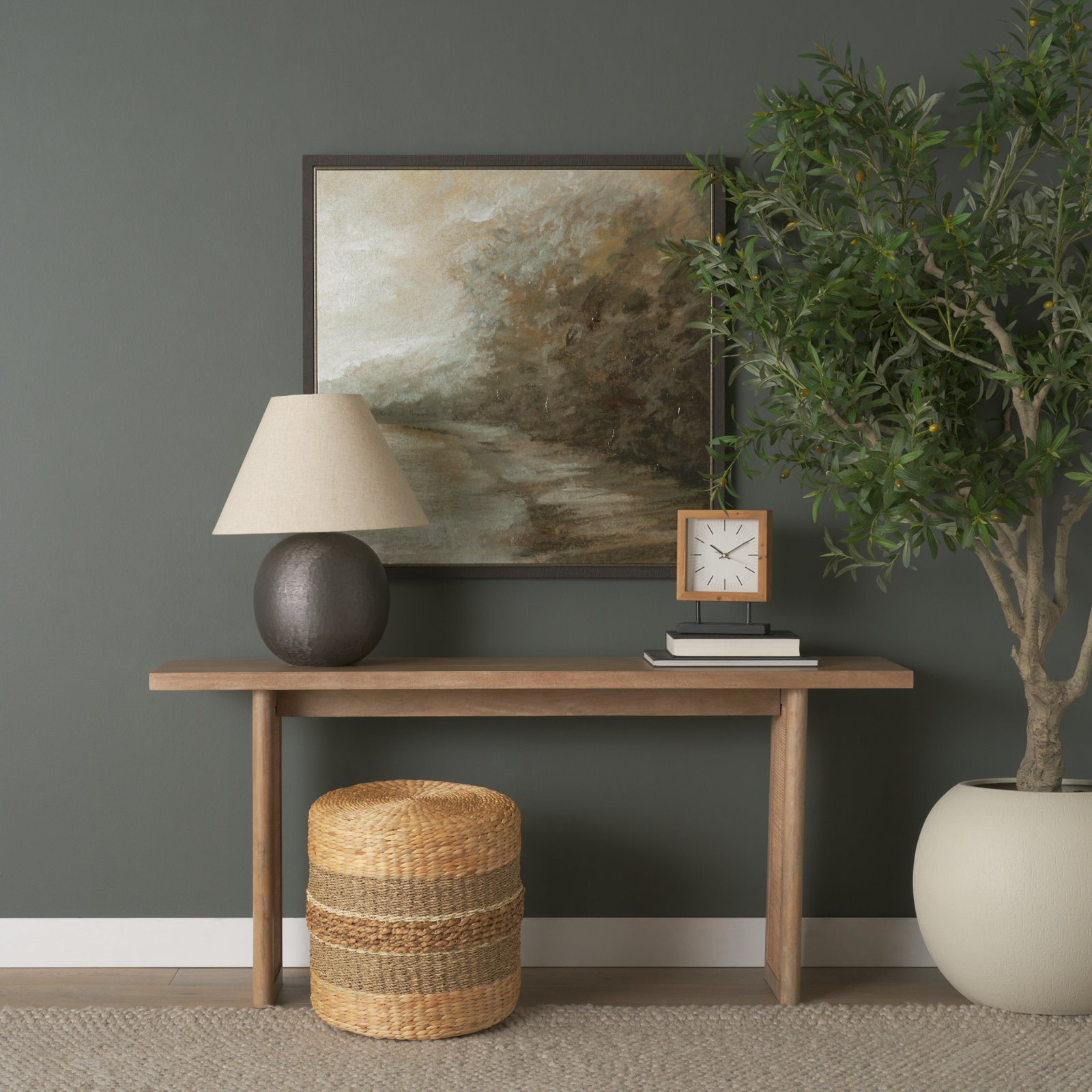 Penthia 18" Pouffe