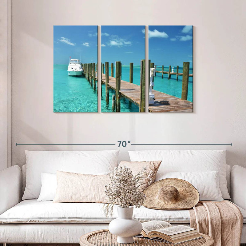 Quai Aletra Staniel Cay, H 28 po x l 45 po