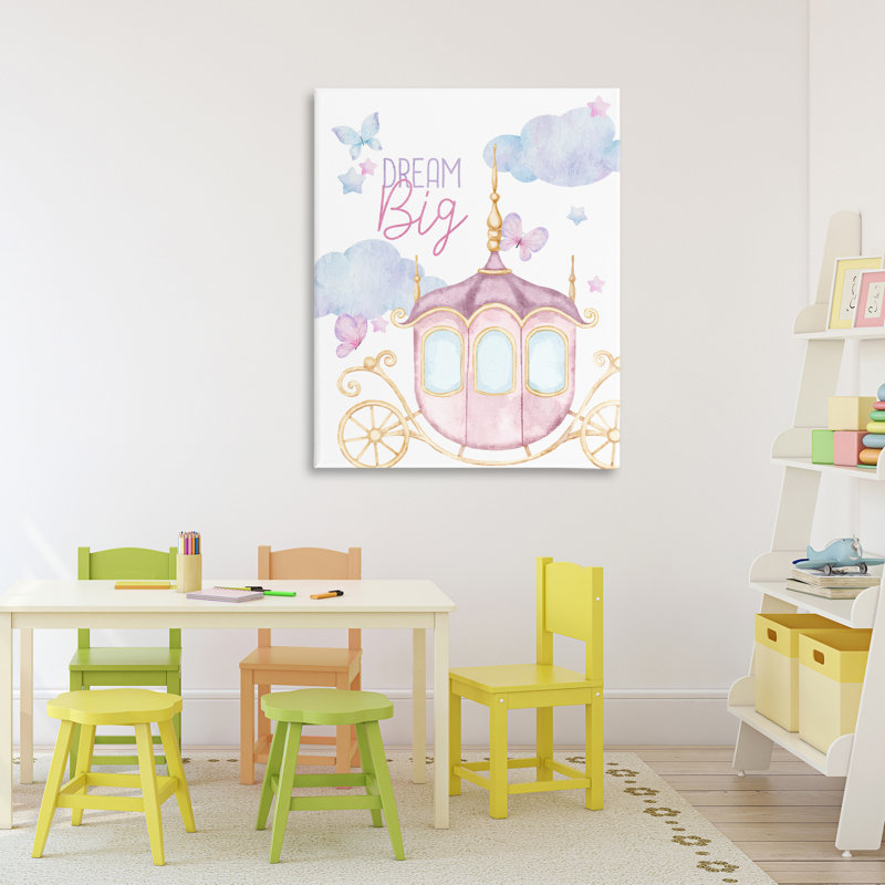 Toile de rêve Dream Big Fantasy, design par Kim Allen, H 40 po x l 30 po