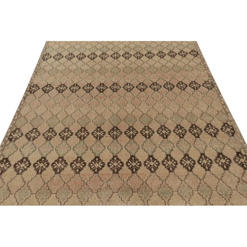 Vintage One-of-a-Kind 5'1X9'6 Hand Knotted Area Rug