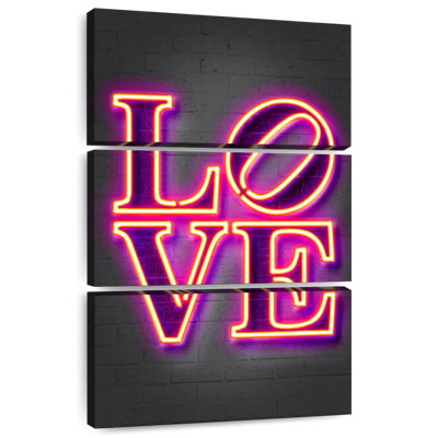 Kema Love In Neon Wall Sign