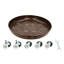 Support pour plante en fer 2 pièces 14 "Aagna-1614313073