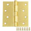 Paquet économique de charnières de porte de coin 4 po (10 par paquet)-21319244