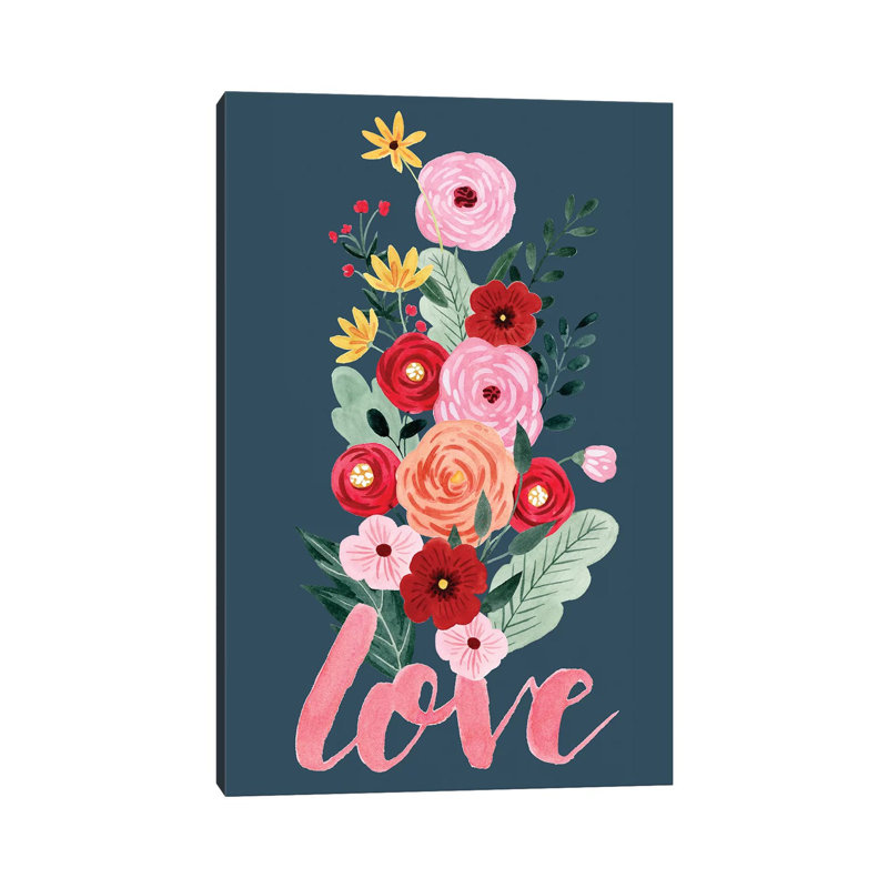 Sweet Hearts Collection B by Grace Popp - Gallery-Wrapped Canvas Giclée on Canvas, No Frame, 20.32 cm H x 30.48 cm W