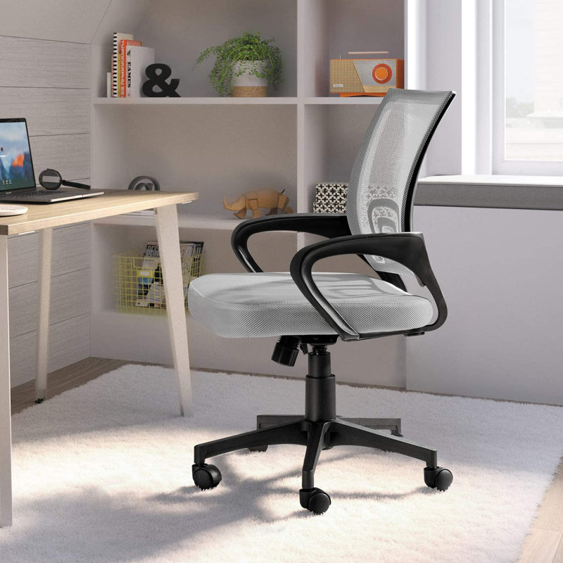 Dalary Polyester Blend Task Chair, Gray