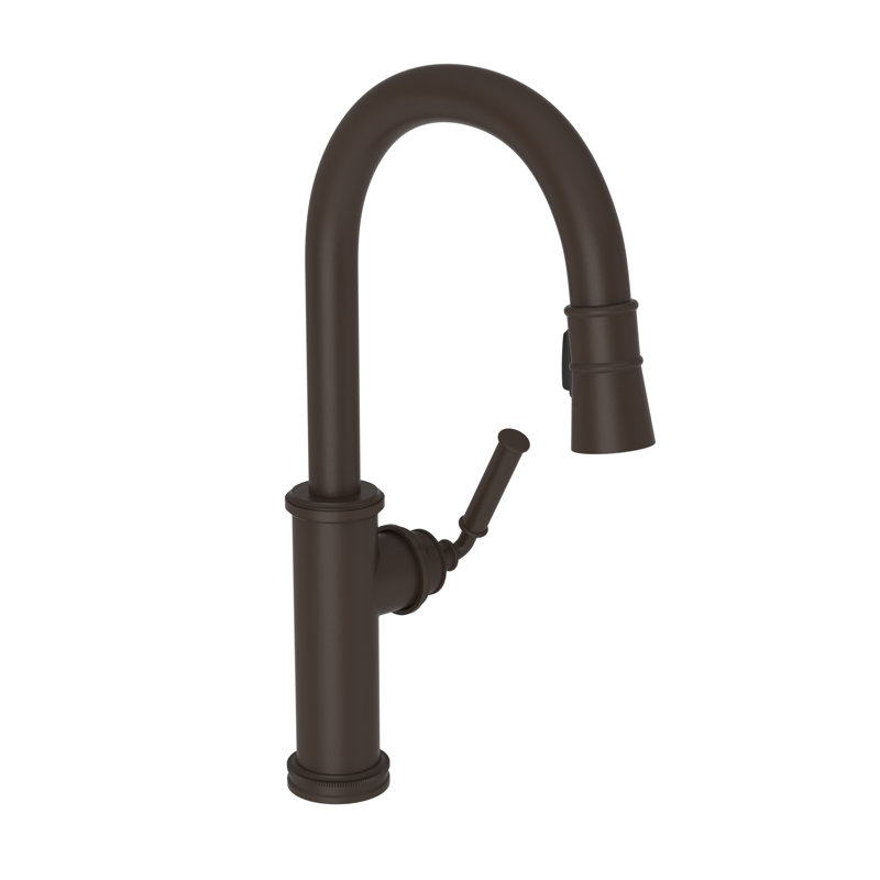 Taft Single Handle Pull Down Kitchen Faucet, Oil Rubbed Bronze