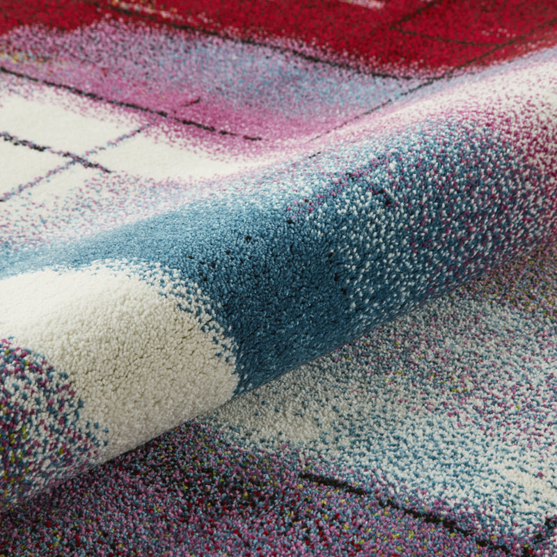 Abstract Area Rug, Rectangular 80 x 150cm