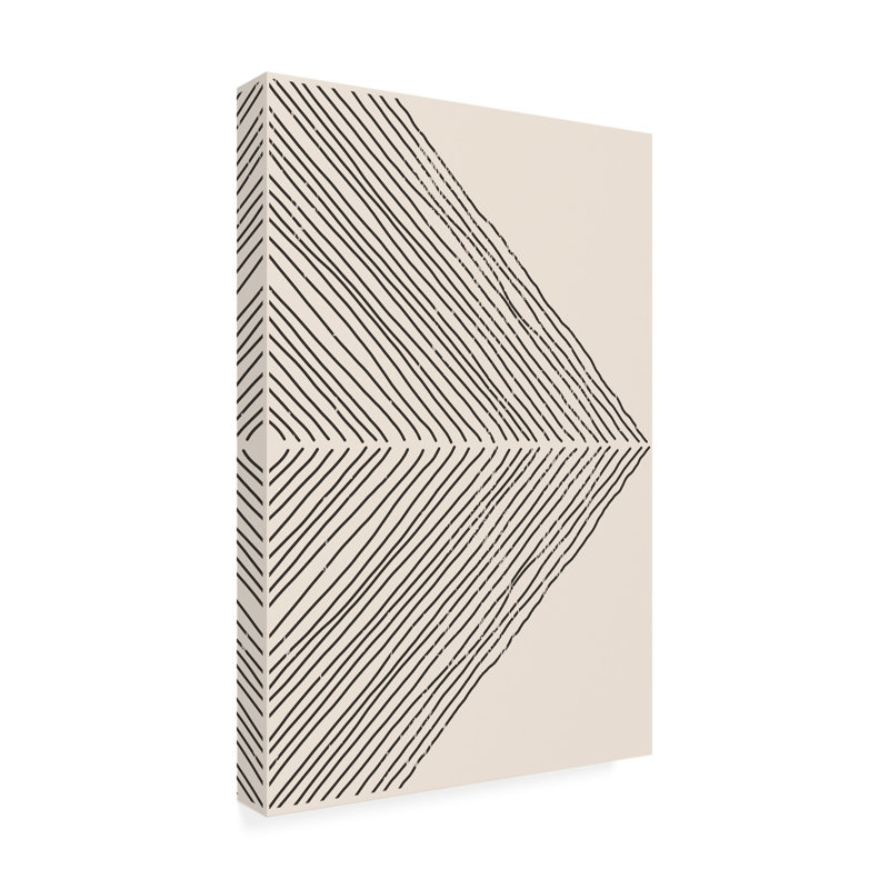 Jay Stanley, ensemble géométrique 4 sur toile, H 32 po x l 22 po x P 2 po