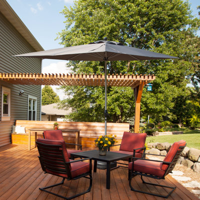 Rectangle Market Umbrella with Center Pole