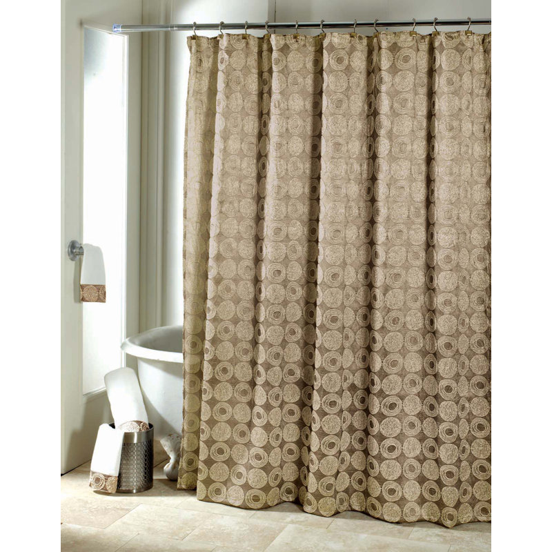 Galaxy Geometric Shower Curtain
