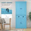 Armoire de cuisine HOMcom 72 "