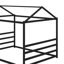 Grand lit plateforme en métal-206017767