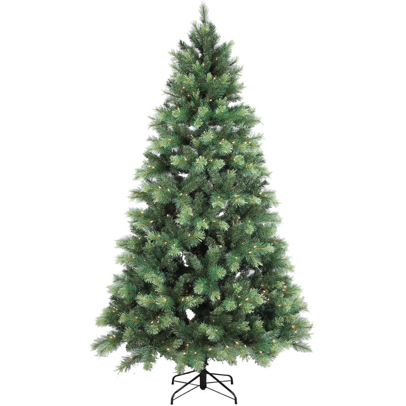 90' Lighted Pine Christmas Tree